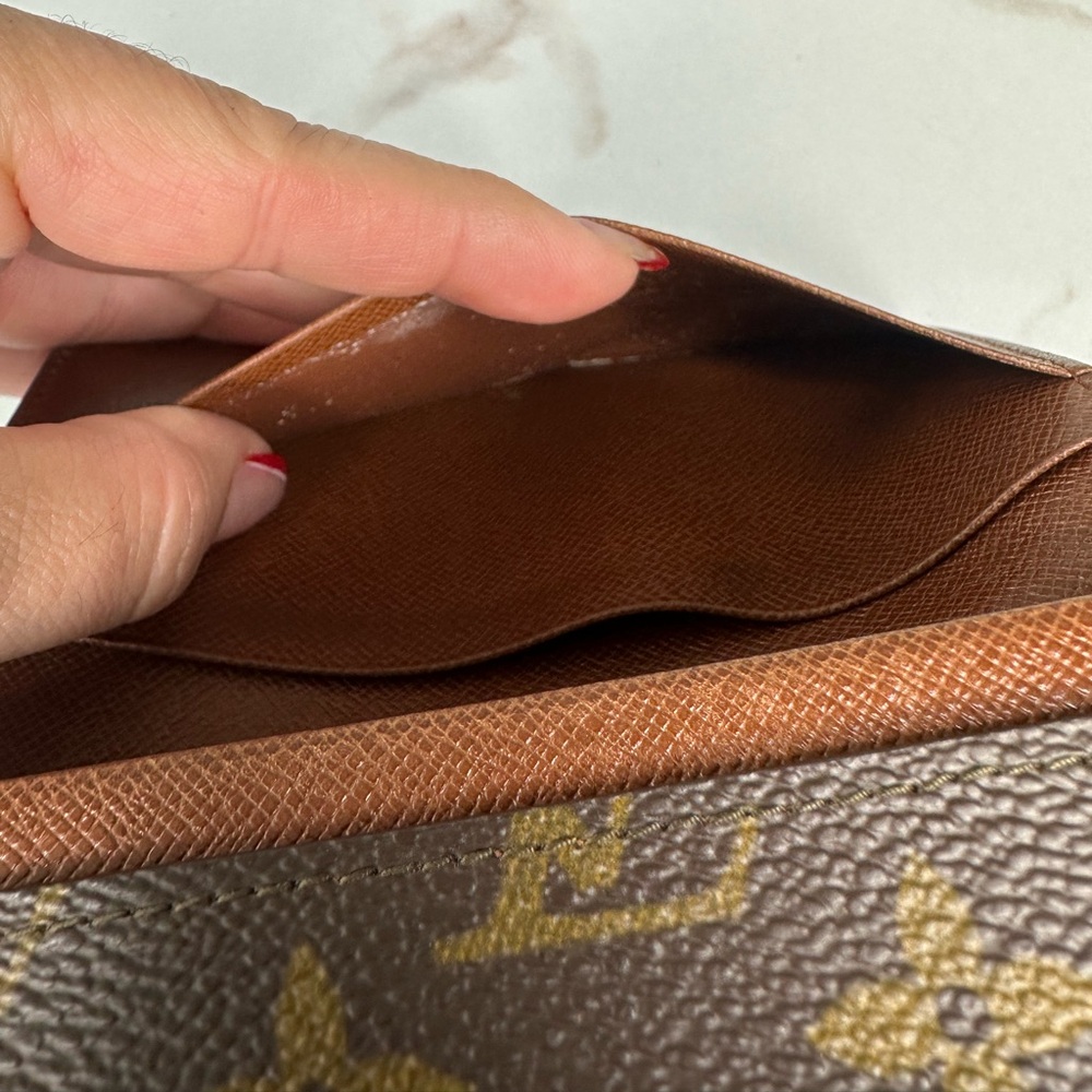 Louis Vuitton Monogram Canvas Porte Monnaie Tresor Wallet - Picture 8 of 10